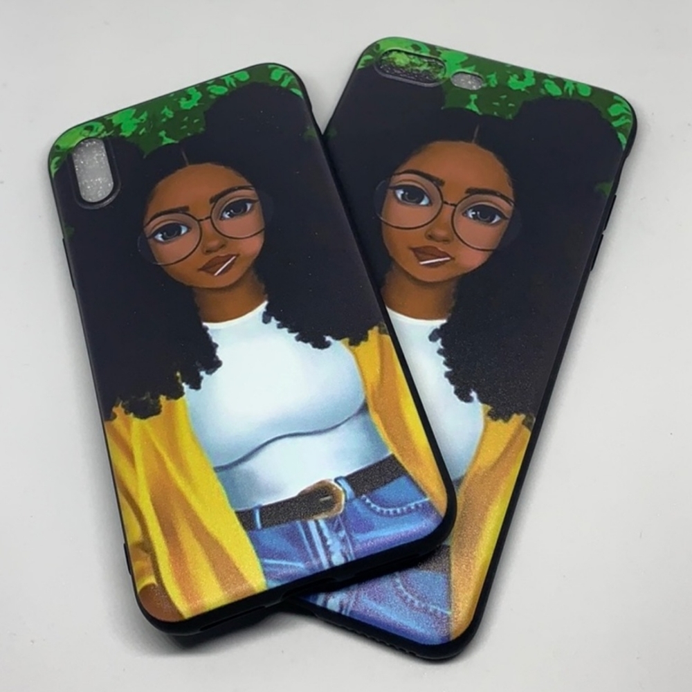 Black girl magic iPhone cases